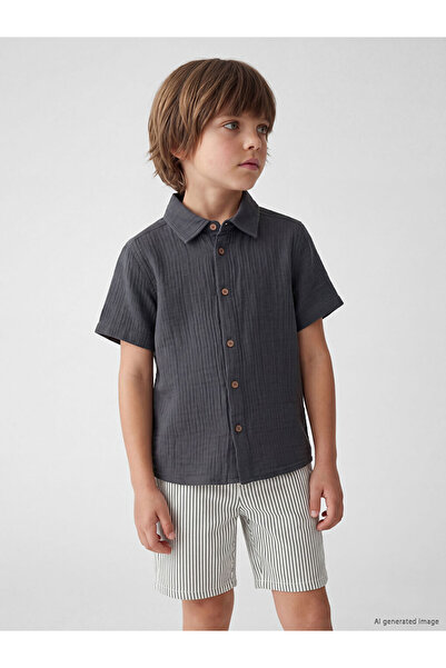 LC Waikiki Esvab • Modern & Distinctive Boys' Muslin Shirt