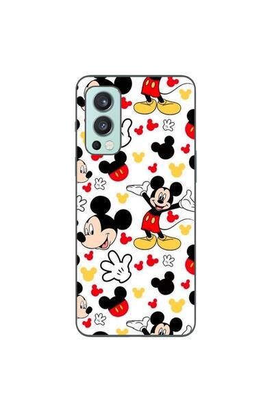 OEM Husa compatibila cu OnePlus Nord 2 Silicon Gel Tpu Model Mickey Cool Pattern