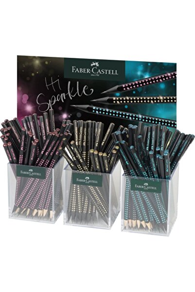 Faber Castell DISPLAY 144 GRAPHITE PENCILS SPARKLE WINTER 2025 FABER-CASTELL