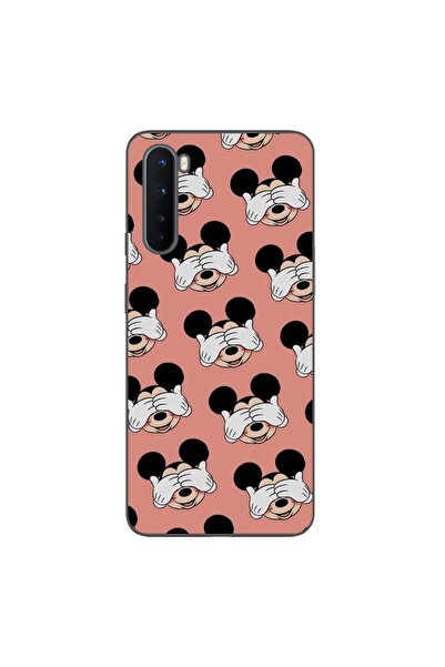 OEM Husa compatibila cu OnePlus Nord Silicon Gel Tpu Model Mickey Pattern Pee...