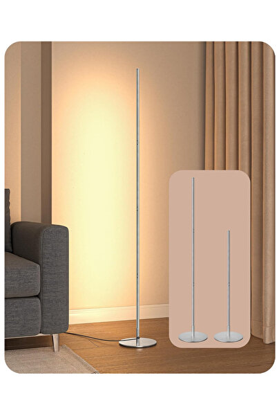 EDISHINE Lampă de podea LED EDISHINE, living, lumină albă caldă, reglabilă fă...