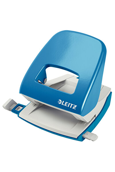 Leitz Hole Punch 30 Sheets Model 5008 Metallic Light Blue