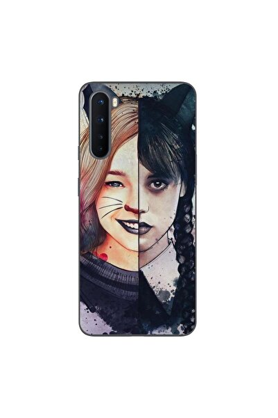 OEM Husa compatibila cu OnePlus Nord Silicon Gel Tpu Model Wednesday si Enid ...