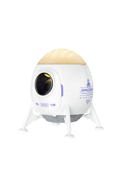 Xo Proiector LED cu boxa XO-CF38, Model capsula spatiala, 10W, RGB