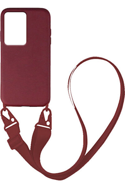 Other Sonique CarryHang Υγρή Θήκη Πλάτης Σιλικόνης 0.5mm με Λουράκι Μπορντό (...