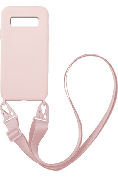 Other Sonique Carryhang Υγρή Θήκη Πλάτης Σιλικόνης με Λουράκι 0.5mm Ροζ (Gala...