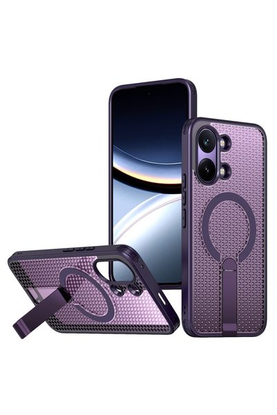 sscase Grid Magsafe Σκληρή Θήκη με Stand Purple (Xiaomi Poco X8 Pro Max 5G)
