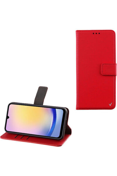 Other Θήκη Volte-Tel Book από Συνθετικό Δέρμα Κόκκινη (Samsung A25 5G A256)