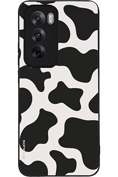 Other Σειρά Sonique Animal Print Oppo Reno12 5G Cow 01 Θήκη Κινητού Τηλεφώνου