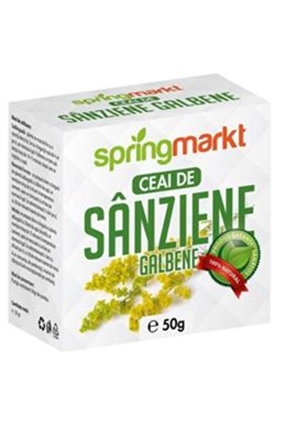 Springmarkt Ceai de Sanziene Galbene Springmarkt, 50g