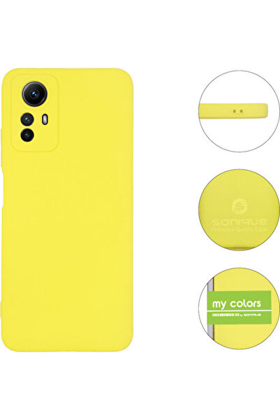 Other Sonique Πίσω Κάλυμμα Σιλικόνης Κίτρινο (Redmi Note 12S)