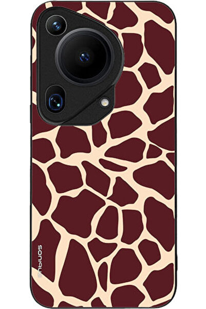 Other Σειρά Sonique Animal Print Huawei Pura 70 Ultra Θήκη Καμηλοπάρδαλη 03