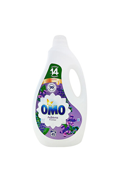 Omo Detergent Lichid pentru haine Lavanda , 45 spalari, 2.25 L