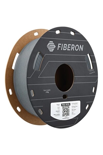 Polymaker Filament Fiberon (fost Poliamidă) PA6-GF25 Gri 1.75 mm 500g
