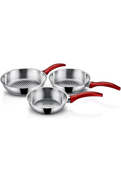 Yıldızan Trendypazars Store Gülsan Jasmin 3 Piece Steel Pan Set 2026 1190575