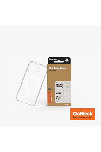 İBERRY BUNKERGLASS 15 MAGSAFE UYUMLU ŞEFFAF KILIF iPhone 15