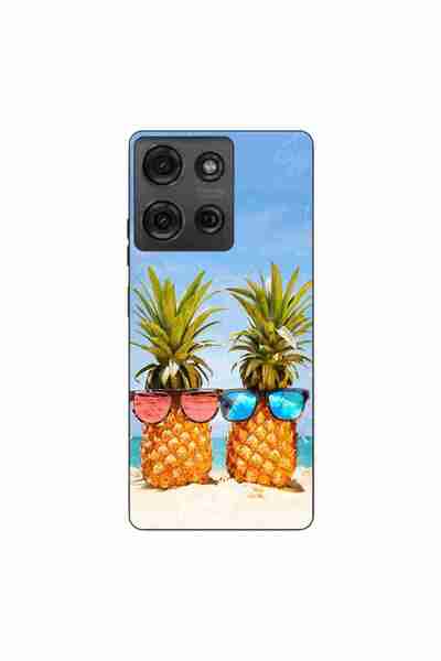 OEM Θήκη συμβατή με Motorola Moto G75, από σιλικόνη gel TPU, με σχέδιο Παραλί...