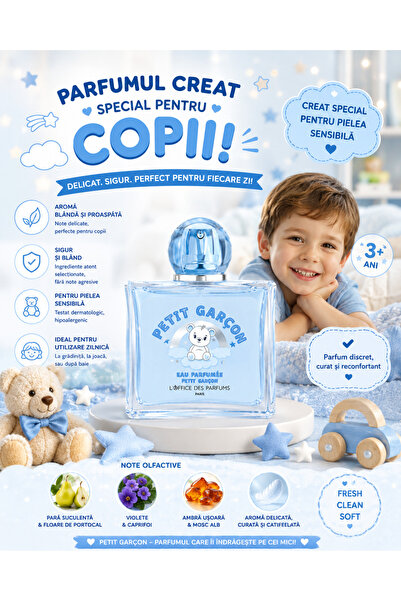 L'Office des Parfums Petit Garçon Children's Perfume 50ML, Delicate Eau de Pa...
