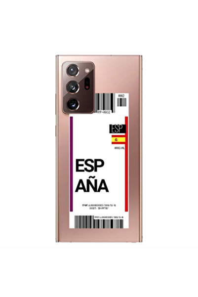 Other Samsung Note 20 Ultra Espana Arrival Transparent Silicone TPU Θήκη