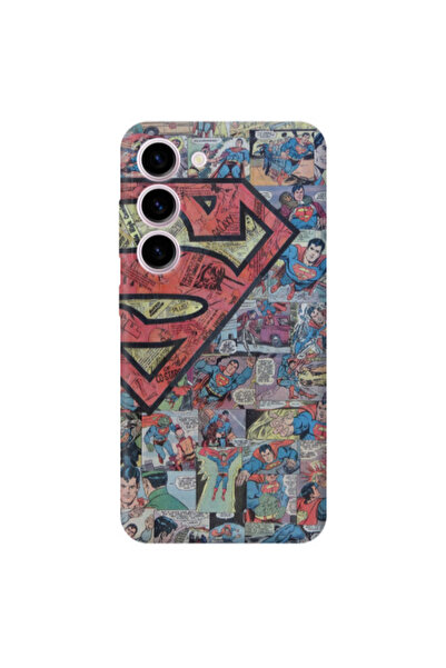 Other Samsung S23 Plus Superman galaxy Transparent Silicone TPU Θήκη