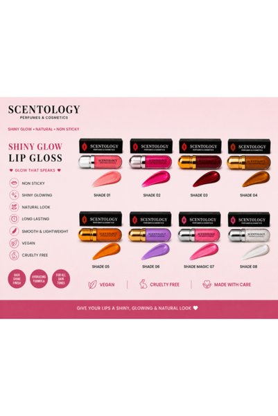 Scentology Doctor of perfums Scentology Lip Gloss Shade Magic 07. 8ML