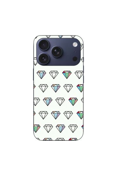 OEM Husa compatibila cu Apple iPhone 17 Pro Silicon Gel Tpu Model Diamonds Pa...
