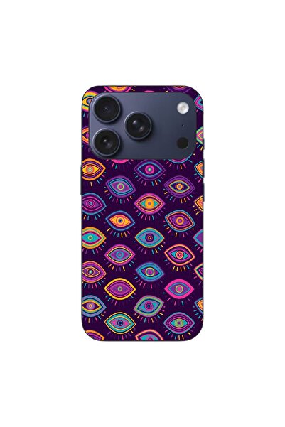 OEM Case compatible with Apple iPhone 17 Pro Silicone Gel Tpu Tribal Eyes Pat...