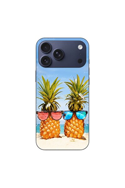 OEM Husa compatibila cu Apple iPhone 17 Pro Max Silicon Gel Tpu Model Beach P...