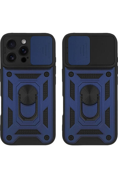Other Ring Armor Campro Sonique Case for Apple iPhone 16 Pro Max Blue