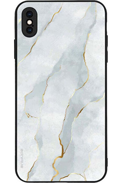 Other Sonique Μαρμάρινη Θήκη για Apple iPhone Xs Max Λευκό 01