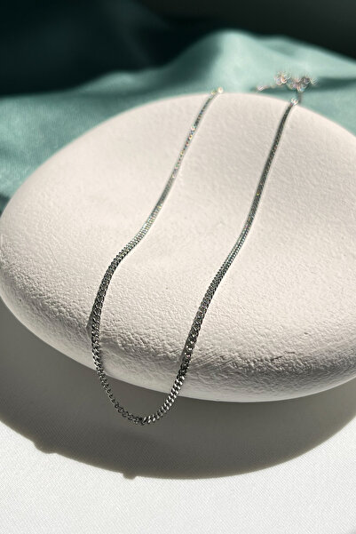 Berilya Aksesuar Steel Gourmet Chain Necklace