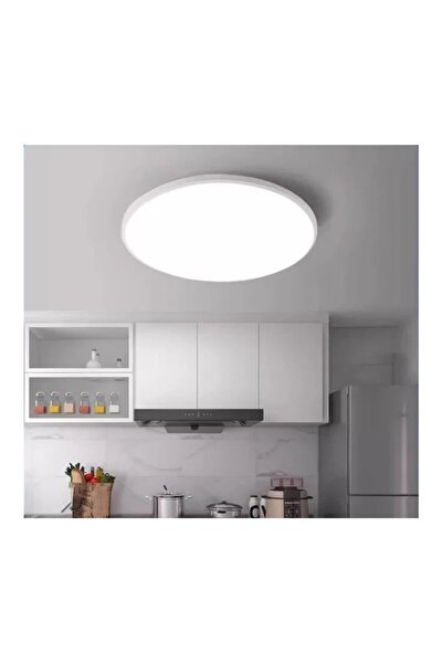 Alessandro DESIGN Plafoniera LED SOLIS 20W, 27 cm, Lumina Rece 6000K, Alb