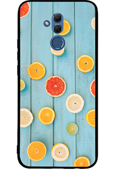 Other Θήκη Sonique Σειρά Φρούτων Huawei Mate 20 Lite Γκρέιπφρουτ