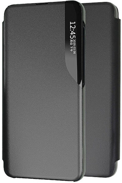 Other Ancus Smart Book Σιλικόνη / Συνθετικό Δέρμα Μαύρο (Samsung SM-A245 Gala...