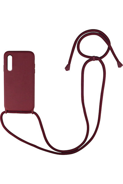 Other Sonique CarryHang Πίσω Θήκη Σιλικόνης 0.5mm με Λουράκι Μπορντό (Galaxy ...