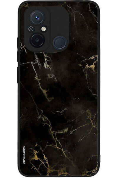 Other Θήκη Sonique Σειράς Marble για Xiaomi Redmi 12c Μαύρο 01