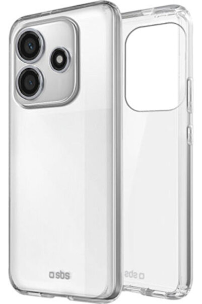 SBS Πίσω Κάλυμμα Σιλικόνης Διαφανές (Redmi Note 14 4G)