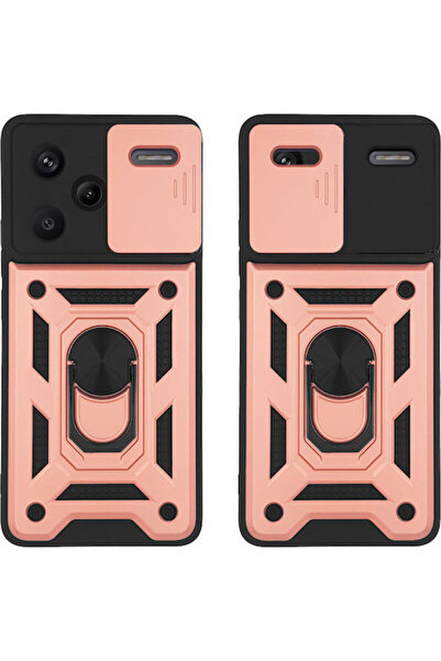 Other Sonique Campro Back Cover Silicone / Plastic Rose Gold (Redmi Note 13 P...