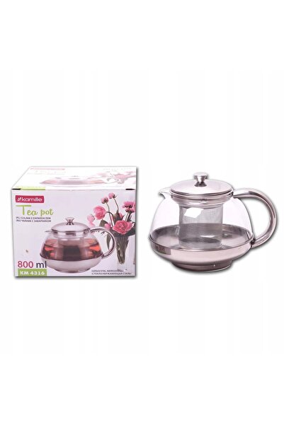 Kamille Teapot with infuser for tea and herbs – 800 ml