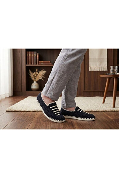 Handmade Premium Crochet Espadrilles for Men – Summer Comfort and Style, whit...