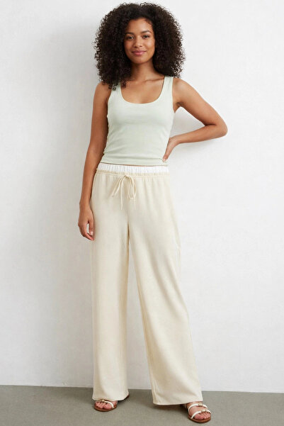 Meine Liebe Unterwäsche Wide Leg Comfortable Pants with Waist Band