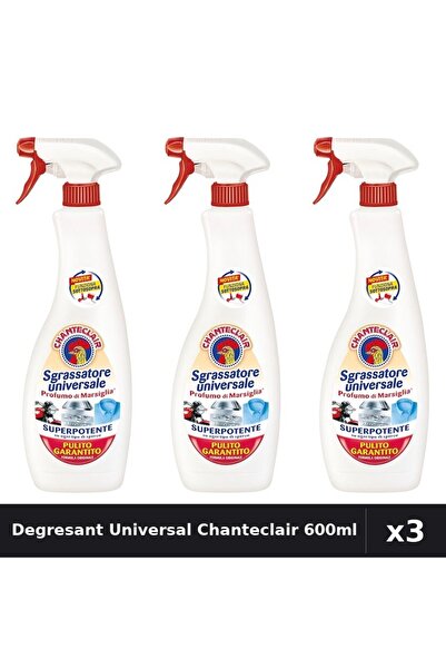 Chanteclair Set 3 Degresant Universal 600ml Marsilia - Curatenie Bucatarie