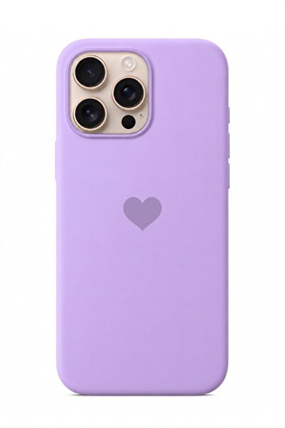 3GEN CASE iPhone 15 Pro Kalp Logolu Lansman Kılıf İçi Kadife Kaplamalı Kamera...