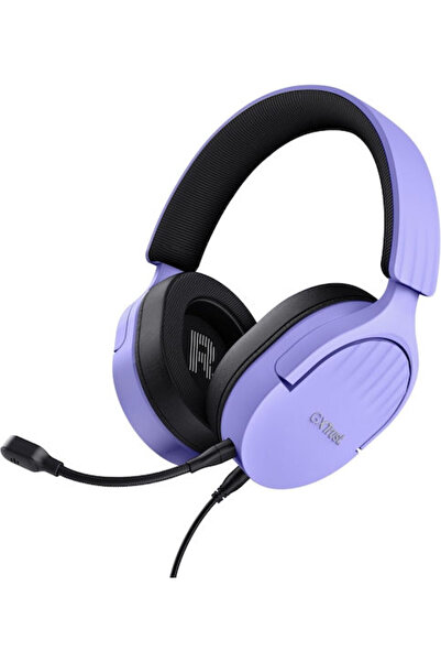 Trust GXT 489 Fayzo Ακουστικά Gaming Υπεραυτικά με Σύνδεση 2x3.5mm Μωβ