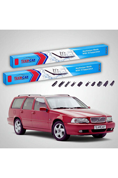 TEAMCAR Ștergătoare de parbriz Volvo V70 I 1997-2000 |   Set frontal plat – T...