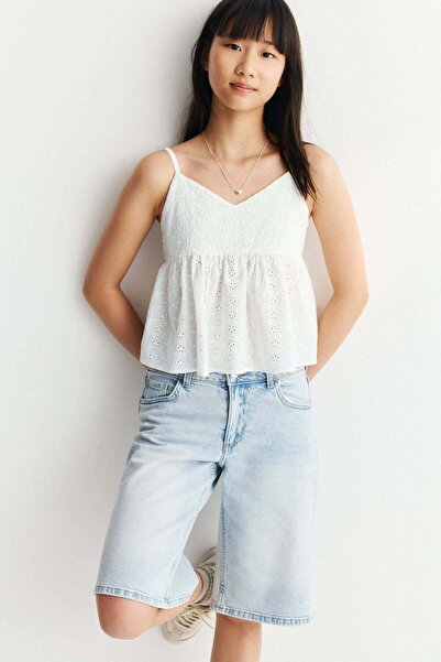 H&M Peplum strappy top