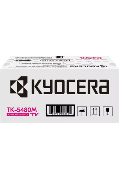 KYOCERA TK-5480M Γνήσιο Τόνερ Εκτυπωτή Λέιζερ Ματζέντα 1250 Σελίδες (1T0C22BNL0)