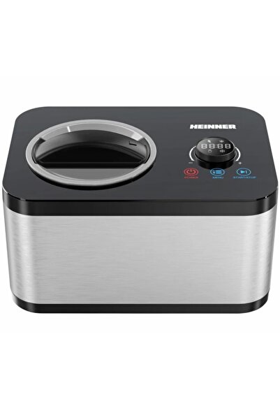 Heinner SweetFreeze HICM-DW154SSBK Машина за сладолед, 120 W, Капацитет: 1.5 ...