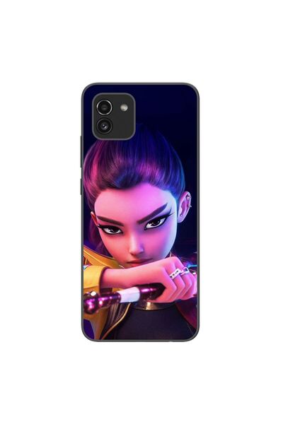 OEM Husa compatibila cu Samsung Galaxy A03 Silicon Gel Tpu Model KPop Demon H...