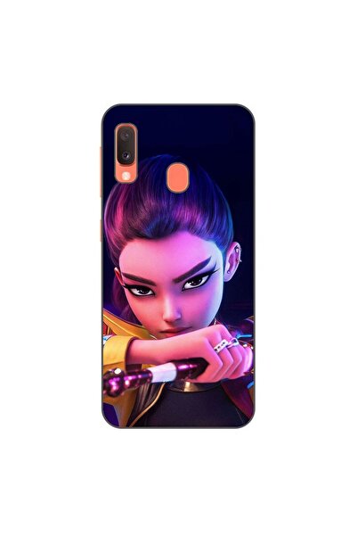 OEM Husa compatibila cu Samsung Galaxy A20e Silicon Gel Tpu Model KPop Demon ...